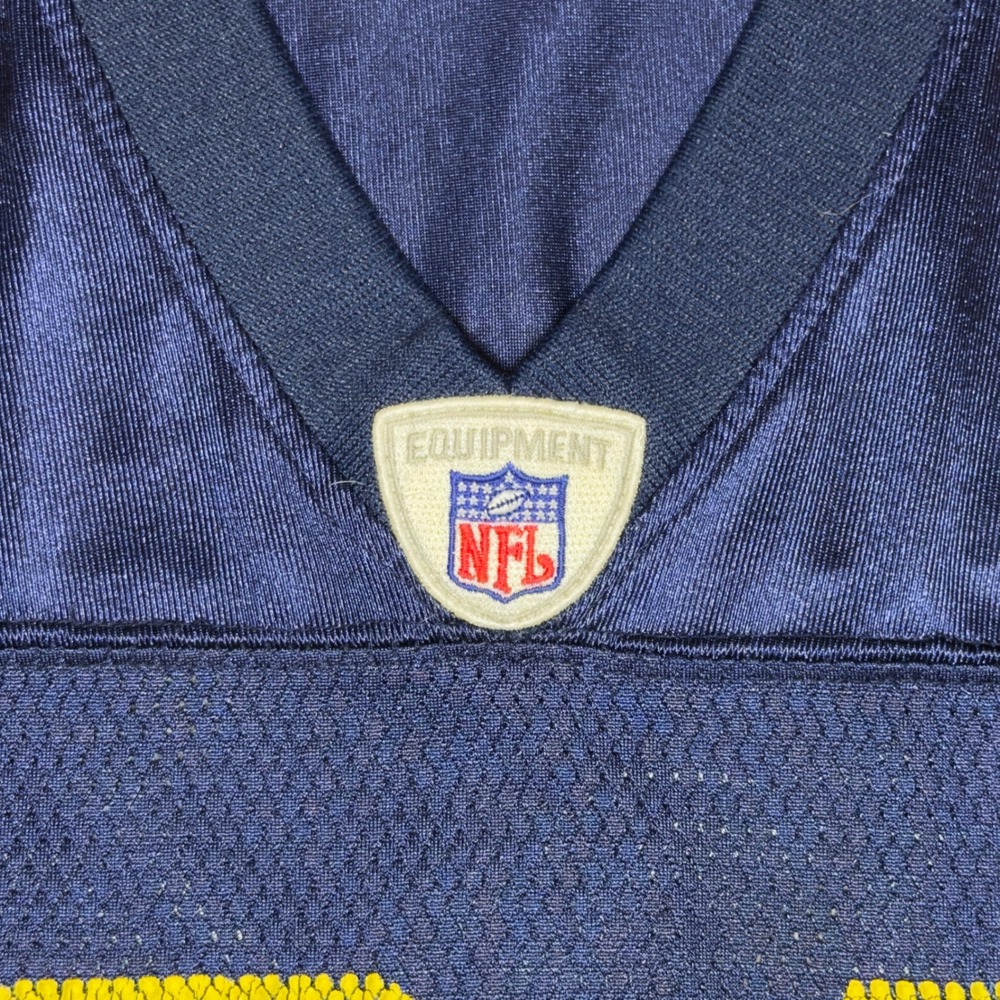 VTG Reebok LaDainian Tomlinson San Diego Chargers Jersey Mens 5XL Navy Blue - Picture 10 of 13